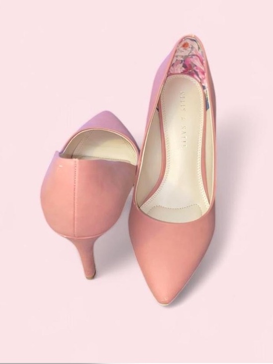 Kelly & Katie Shoes - Elegant Pink Pointed-Toe Women's Pumps